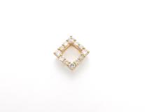 JEWELRY　ノンブランドジュエリー　トップ　K18　イエローゴールド　ダイヤモンド　0.50ct　1.4g　2120500240787　【432】