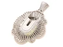 JEWELRY ノンブランドジュエリー トップ AU700 スフェーン11.16/ダイヤモンド2.65カラット 9.9g【472】SJ