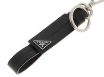新品PRADA キーホルダー ダイヤモンド型 黒 2ps395-2ba6-f0002.jpg