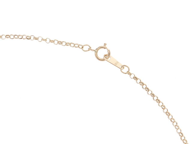 JEWELRY　ジュエリー　ネックレス　K18ゴールド　ダイヤモンド0.19カラット　0.20カラット　重量3.8ｇ【472】HG