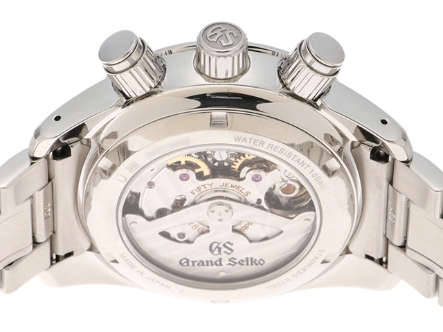Grandseiko　グランドセイコー　SBGC201　スプリングドライブ　クロノ　マスターショップ限定 SS　ステンレススチール　メンズ　腕時計（2120500244280）【200】C