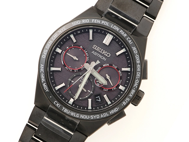 SEIKO　セイコー　時計　アストロン ネクスター・JAL70周年コラボ　SBXC149　国内限定500本　ブラック文字盤　TI/CE　電波ソーラー　メンズ　M