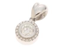 JEWELRY　ノンブランドジュエリー　ペンダントトップ　プラチナ　PT900　ダイヤモンド0.35ct　約4.1g　2120500245287　【207】