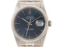 U番 ROLEX ロレックス 腕時計 デイトジャスト36 16234 ブルーバー文字盤 K18ホワイトゴールド/ステンレス ジュビリー 自動巻き【472】SJ