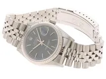 U番 ROLEX ロレックス 腕時計 デイトジャスト36 16234 ブルーバー文字盤 K18ホワイトゴールド/ステンレス ジュビリー 自動巻き【472】SJ