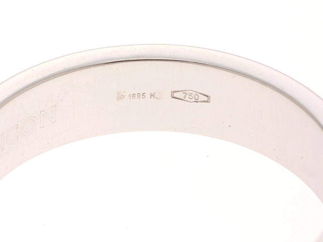 GUCCI　グッチ　アイコンＲ　リング　ＷＧ　3.5g　＃8　【432】　2120500246819