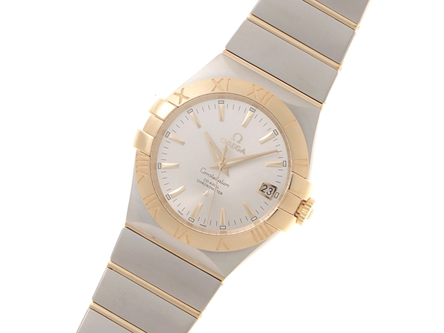 OMEGA オメガ コンステレーション YG/SS 自動巻き オートマチック 123.20.35.20.02.002【430】