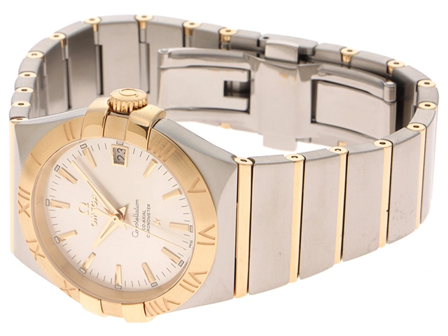 OMEGA オメガ コンステレーション YG/SS 自動巻き オートマチック 123.20.35.20.02.002【430】