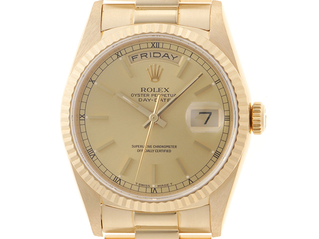 L番 並行 ギャラあり ROLEX ロレックス 腕時計 デイデイト 18238