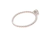 JEWELRY　ジュエリー　リング　指輪　K18ホワイトゴールド　ダイヤモンド0.10ct　約1.7g　10号　2120500250397【207】