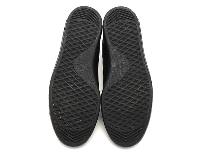 LOUIS VUITTON　ルイヴィトン　ルクセンブルグライン　スニーカー　メンズ7　ブラック　レザー　2120500251332　【200】