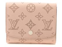 LOUIS VUITTON　ルイヴィトン マヒナ  M62541　ポルトフォイユ・イリスコンパクト  マグノリア　二つ折り財布　433