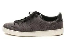 LOUIS VUITTON　ルイヴィトン　フロントローラインスニーカー　メンズ7　グレー　パイソン　 2120500253817　【432】