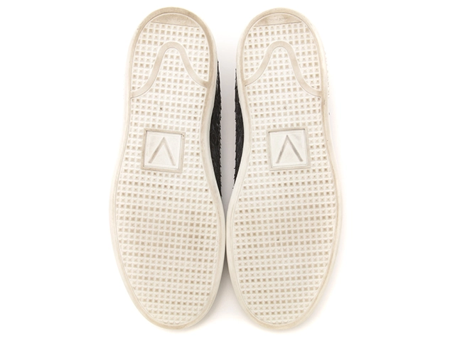 LOUIS VUITTON　ルイヴィトン　フロントローラインスニーカー　メンズ7　グレー　パイソン　 2120500253817　【432】