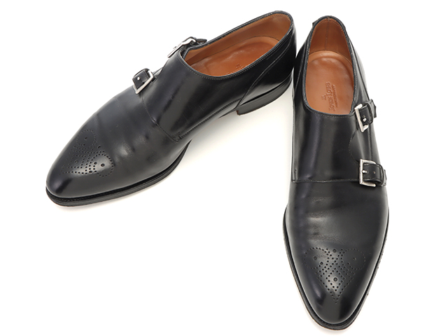 JOHN LOBB ジョンロブ キャンベリーダブルモンクストラップメダリオン