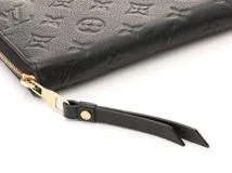LOUIS VUITTON ルイヴィトン 長財布 ジッピー･ウォレット ノワール モノグラム･アンプラント M61864【473】