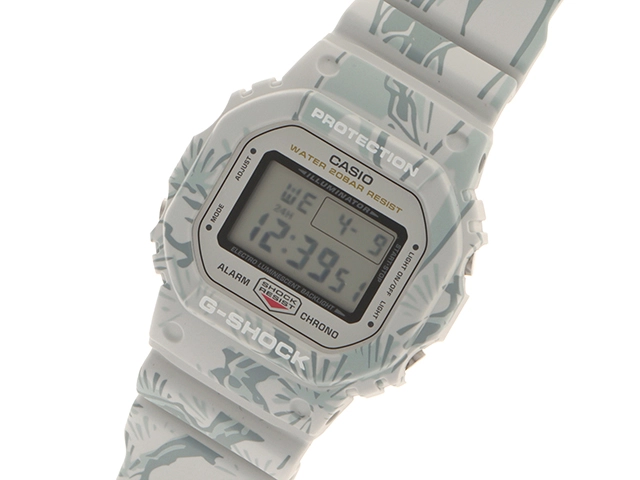 CASIO　カシオ　G-SHOCK　DW-5600SLG-7JR　七福神 第3弾　布袋尊モデル　樹脂/SS　男性用クオーツ時計【473】