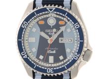 SEIKO-5 ｽﾎﾟｰﾂ HONDAｽｰﾊﾟｰｶﾌﾞ ﾌﾞﾙｰ ﾒｯｼｭ SBSA237 自動巻【430】210500258478