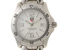 TAG HEUER タグ・ホイヤー　リンク　腕時計　メンズ　ステンレス　ホワイト文字盤　クォーツ　WT1214　2120500259581【437】
