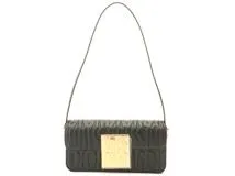 ■ Christian Dior ディオール 大判 シルク ブラック ゴールド クリスチャンディオール DIOR CODE ディオール コード レザー