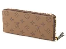 LOUIS VUITTON ルイ･ヴィトン ポルトフォイユ・クレマンス ラウンドファスナー長財布 M82336 モノグラム・リバース 【460】2120500261294