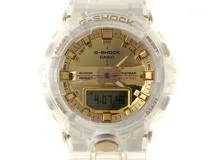 CASIO　カシオ　G-SHOCK　35周年記念モデル　GA835E7AJR　ゴールド文字盤　ステンレススチール　クォーツ　メンズ腕時計　2120500261553  【205】