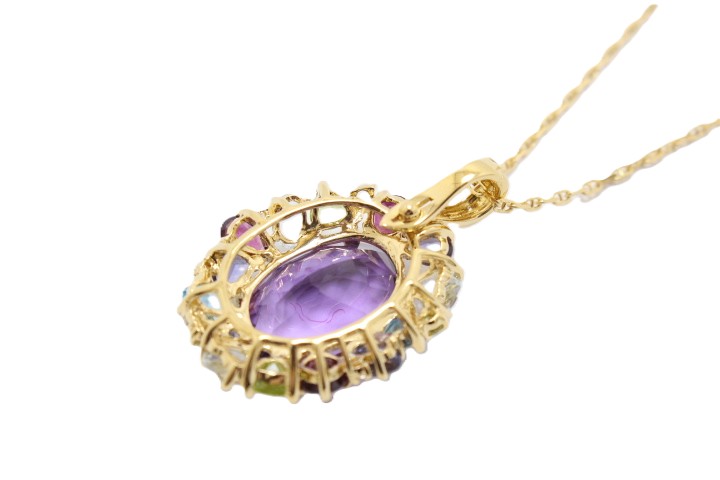 JEWELRY ノンブランドジュエリー ネックレス K18 ゴールド マルチ  