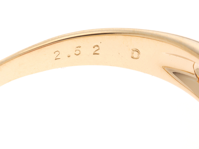 ESTELLE エステール リング K18ゴールド 12号 ガーネット2.52ct  