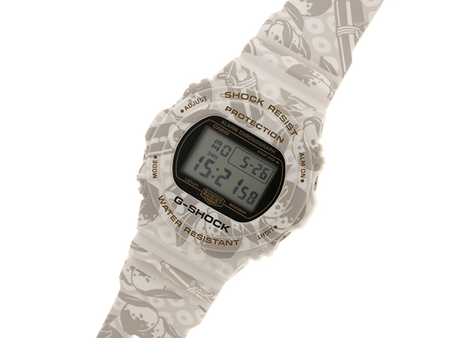 CASIO カシオ G-SHOCK 七福神SHICHI-FUKU-JINモデル DW-5700SLG-7JR 樹脂 デジタル 【460】2120500266121