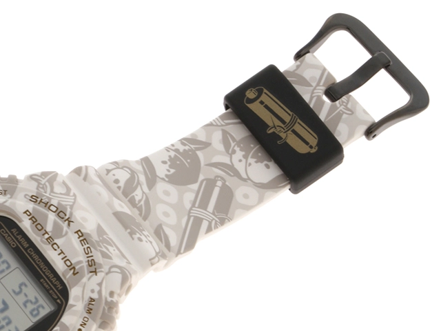 CASIO カシオ G-SHOCK 七福神SHICHI-FUKU-JINモデル DW-5700SLG-7JR 樹脂 デジタル 【460】2120500266121