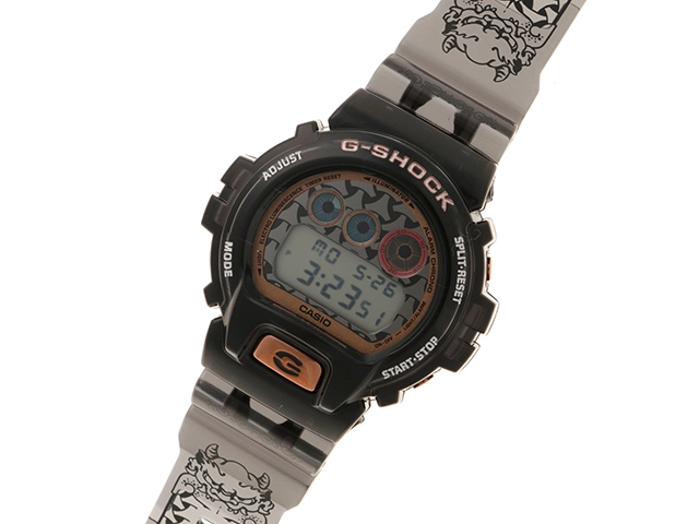 CASIO カシオ G-SHOCK 七福神 SHICHI-FUKU-JIN 毘沙門天モデル DW-6900SLG-1JR 樹脂 デジタル ブラック 【460】2120500266138