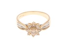 JEWELRY　ジュエリー　 リング　K18ゴールド/プラチナPT900　サイズ#10.5  　ダイヤモンド0.50ct   　重さ3.3g  【472】HA