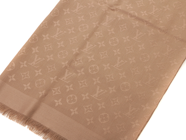 Louis Vuitton ストール・ショール ブラウン ショール・モノグラム ソー シャイン S00｜ルイ・ヴィトン 公式