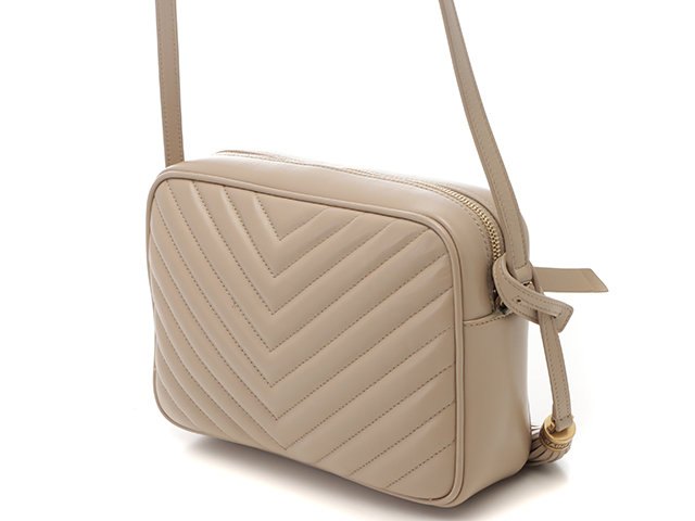 美品 YVES SAINT LAURENT ヘキサゴン　ショルダーバッグe418 美品 YVES SAINT LAURENT ヘキサゴン ショルダーバッグe418