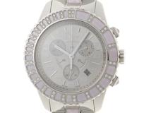 Dior ディオール　クリスタル クロノグラフ・ダイヤベゼル　CD114315【471】IK