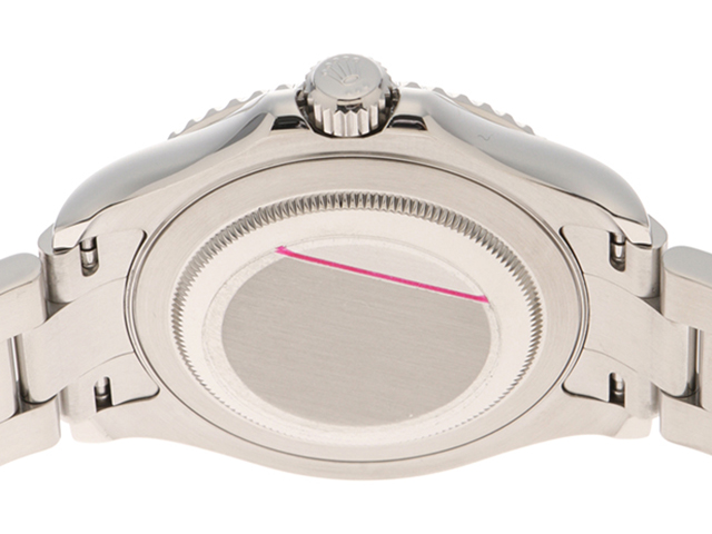 M♦キャロット　１ ロレックス ヨットマスターロレジウム メンズ Z番ルーレット刻印