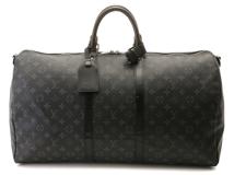 Louis Vuitton ボストンバッグ ブラック 中古・古着通販】LOUIS VUITTON (ルイ ヴィトン) ボストンバッグ
