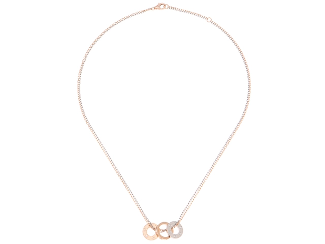 Cartier カルティエ ラブ ネックレス B7219700 K18WG/PG/6Pダイヤモンド計0.01ct 2017年正規品【472】SJ