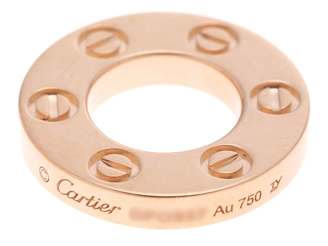 Cartier カルティエ ラブ ネックレス B7219700 K18WG/PG/6Pダイヤモンド計0.01ct 2017年正規品【472】SJ