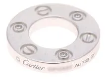 Cartier カルティエ ラブ ネックレス B7219700 K18WG/PG/6Pダイヤモンド計0.01ct 2017年正規品【472】SJ