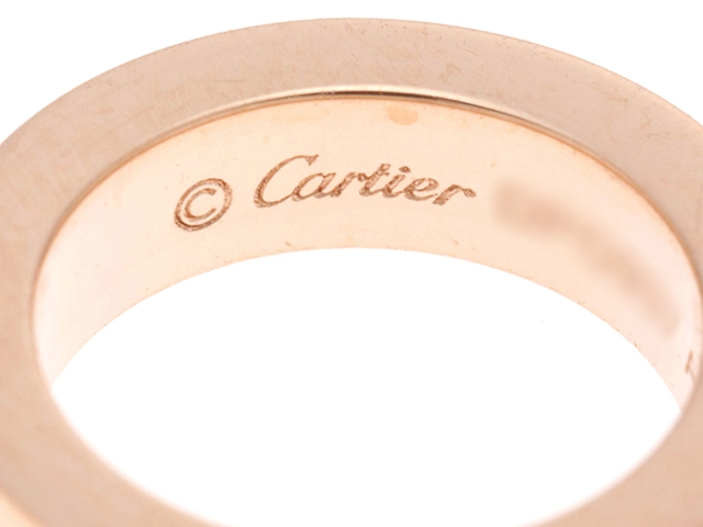 Cartier カルティエ ラブ ネックレス B7219700 K18WG/PG/6Pダイヤモンド計0.01ct 2017年正規品【472】SJ