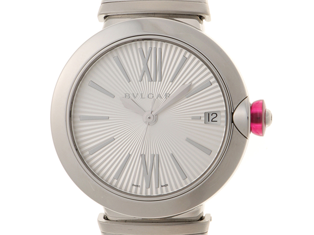 BVLGARI 時計 シルバー ステンレス BVLGARI ブルガリ 時計 ルチェア LU33C6SSD シルバー文字盤