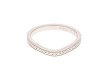 Cartier　カルティエ　バレリーナバンド 　リング　PT950プラチナ　#47（6.5号）　ダイヤモンド 　2.6g　【471】