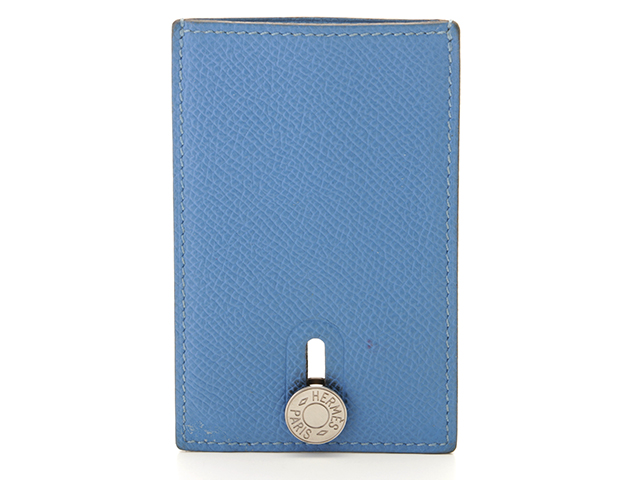 HERMES エルメス カードケース ディアボロ ブルーパラダイス