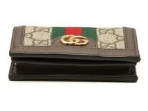 GUCCI グッチ オフィディア GGカードケースウォレット ベージュ
