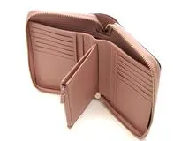 GUCCI　グッチ　インターロッキングG ジップアラウンドウォレット　ピンク　レザー　464884【431】2120500283937