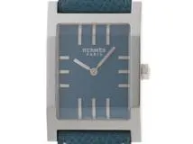 HERMES エルメス 腕時計 ダンデム ブルー TA1.710 SSステンレス