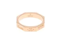 GUCCI グッチ オクタゴナル8 リング K18ピンクゴールド 10号 約3.5g