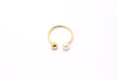 JEWELRY ノンブランドジュエリー イヤーカフ K18 ゴールド パール 真珠 片耳用 【460】2120500289748