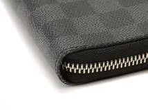 LOUIS VUITTON　ルイ・ヴィトン　ジッピー・オーガナイザー ダミエ・グラフィット　N63077　2120500291949　【437】